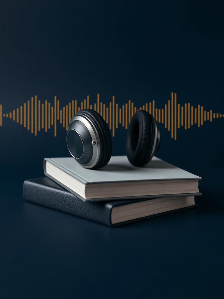 Audiobook cover art